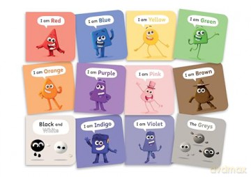 A Case of Colourblocks - 12 Title Board Book Collection Carry Case, Ideal for Holidays and Early Learning and Preschool Ages! - Colourblocks [KSIĄŻKA]
