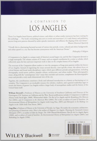 A Companion to Los Angeles (Wiley Blackwell Companions to American History) - Deverell [KSIĄŻKA]
