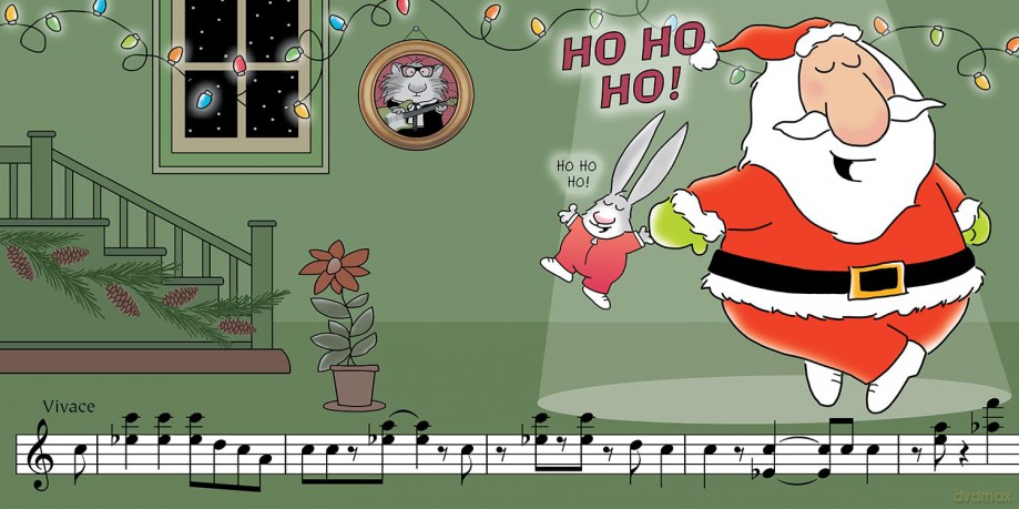 A Dance with Santa Claus - Sandra Boynton [KSIĄŻKA]