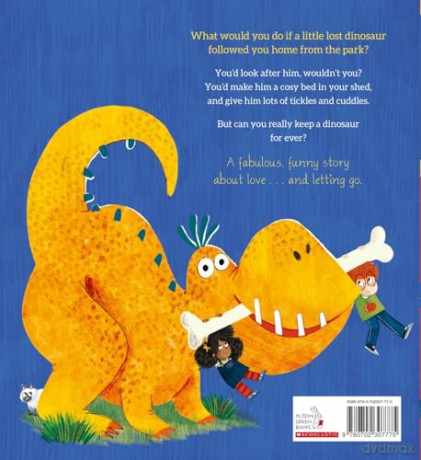 A Dinosaur Lives in our Shed: a heartfelt, brilliantly funny picture book, by the creators of Pongwiffy and Indigo Wilde - Kaye Umansky [KSIĄŻKA]