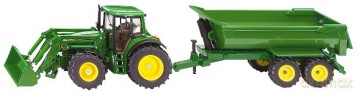 Siku Farmer Traktor Z Przyczepą [ZABAWKA]