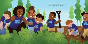A Hug Like Michelle's, a Voice Like Beyoncé's: A Picture Book - Carole Boston Weatherford [KSIĄŻKA]