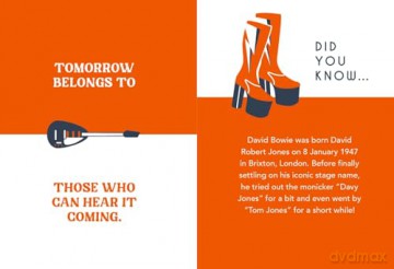 A Little Bit of Bowie: An Unofficial Celebration of the Most Influential Musician of All Time [KSIĄŻKA]
