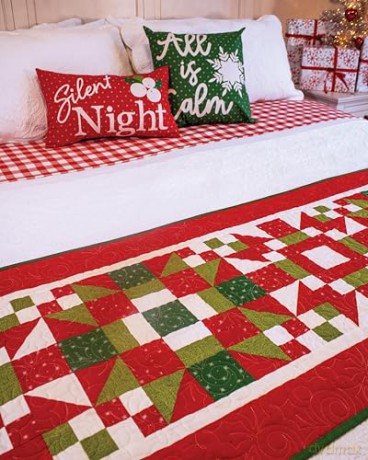 A Quilted Christmas: 16 Projects to Bring the Warmth of the Season Home - Deb Grogan [KSIĄŻKA]