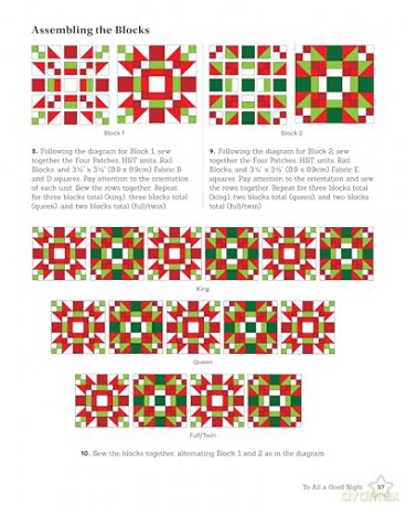 A Quilted Christmas: 16 Projects to Bring the Warmth of the Season Home - Deb Grogan [KSIĄŻKA]