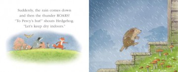 A RAINY DAY: A fun new illustrated board book for 2026- perfect for babies and toddlers! (Stories from Percy's Park) - Nick Butterworth [KSIĄŻKA]