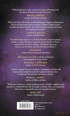 A Rather Vengeful Accord: A rivals-to-lovers dark academia fantasy of necromancers and gladiatorial combat: 1 (The Hallowed Game duology) - Danielle Knight [KSIĄŻKA]