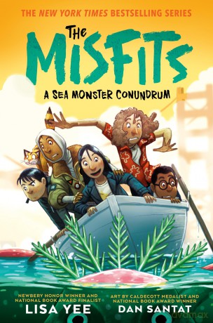 A Sea Monster Conundrum (The Misfits) - Lisa Yee [KSIĄŻKA]