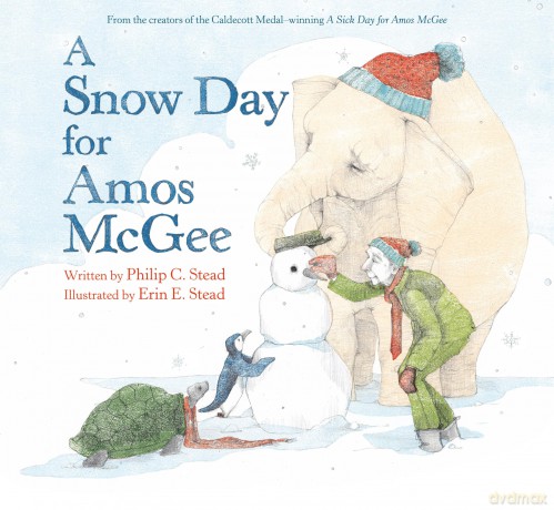 A Snow Day for Amos McGee - Philip C. Stead [KSIĄŻKA]