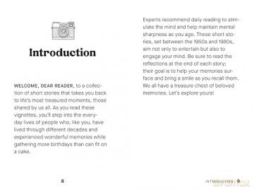 A Walk Down Memory Lane: Short Stories for Seniors to Spark Joy and Stay Sharp - Sarah Bracey White [KSIĄŻKA]