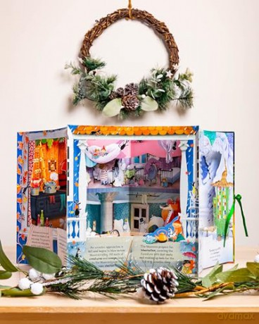 A Year in the Moominhouse: A Carousel Book of the Seasons - Tove Jansson [KSIĄŻKA]