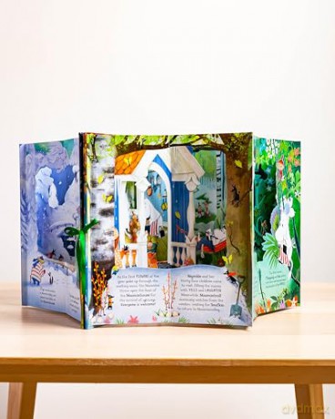 A Year in the Moominhouse: A Carousel Book of the Seasons - Tove Jansson [KSIĄŻKA]
