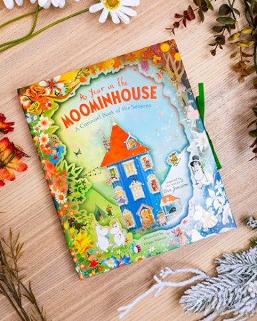 A Year in the Moominhouse: A Carousel Book of the Seasons - Tove Jansson [KSIĄŻKA]