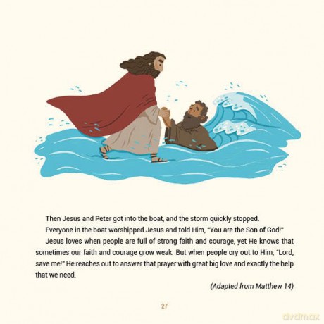 A Year of Bible Stories and Prayers: A Treasury of 96 Best-Loved Stories from God's Word - Joanne Simmons [KSIĄŻKA]