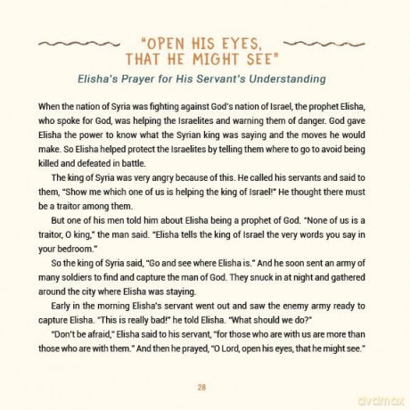 A Year of Bible Stories and Prayers: A Treasury of 96 Best-Loved Stories from God's Word - Joanne Simmons [KSIĄŻKA]