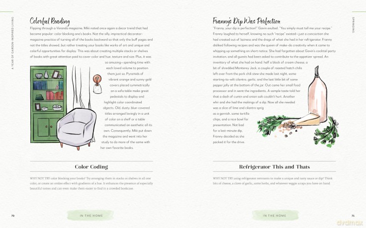 A Year of Garden-Inspired Living: Season by Season - Linda Vater [KSIĄŻKA]