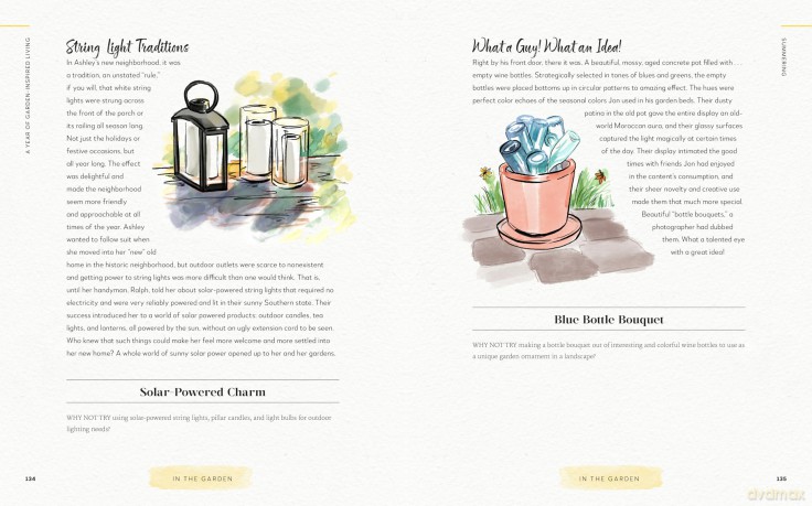 A Year of Garden-Inspired Living: Season by Season - Linda Vater [KSIĄŻKA]