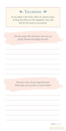 A Year of Joy: Reflect and Write with Songs and Scripture - Gaither Music Group [KSIĄŻKA]