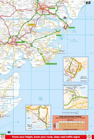 AA Trucker's Atlas Britain (AA Road Atlas Britain) A3 Spiral-bound [KSIĄŻKA]