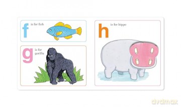 ABC Zoo: A lift-the-flap animal alphabet book from the creator of Dear Zoo - Rod Campbell [KSIĄŻKA]