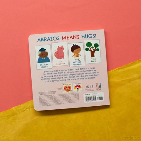 Abrazos for Baby: A Little Book of Hugs: 3 (Little Libros of Love) - Jen Arena [KSIĄŻKA]