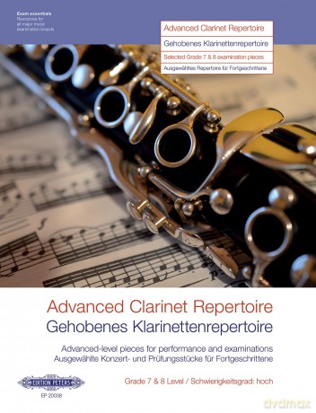 Advanced Clarinet Repertoire (Clarinet and Piano) (EP20038) [KSIĄŻKA]