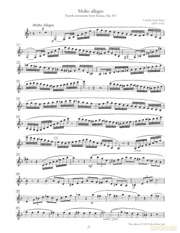 Advanced Clarinet Repertoire (Clarinet and Piano) (EP20038) [KSIĄŻKA]