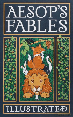 Aesop's Fables Illustrated (Leather-bound Classics) - Aesop [KSIĄŻKA]
