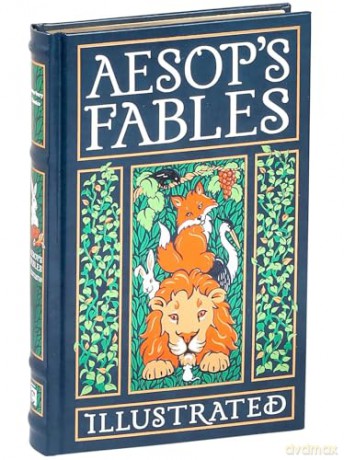 Aesop's Fables Illustrated (Leather-bound Classics) - Aesop [KSIĄŻKA]