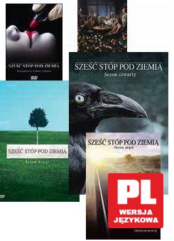 Sześć stóp pod ziemią wszystkie sezony [25DVD]