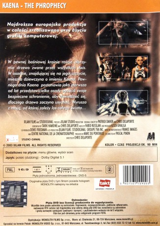 Kaena: Zagłada Światów [DVD]