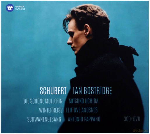 Bostridge/Andsnes/Pappano/Uchida: Schubert - Winterreise, Die Schone Mullerin, Schwanengesang [3CD]+[DVD]