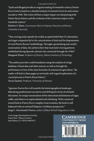 Agrarian Puerto Rico: Reconsidering Rural Economy and Society, 1899-1940 - Cesar J. Ayala [KSIĄŻKA]