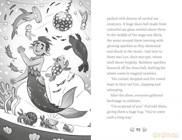 Akira and the Amazonite Adventure (Crystal Cove) - Magical mermaid fiction, perfect for crystal-lovers ages 7-9! - Red [KSIĄŻKA]