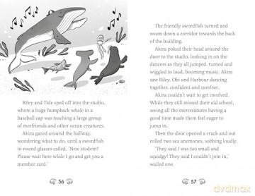 Akira and the Amazonite Adventure (Crystal Cove) - Magical mermaid fiction, perfect for crystal-lovers ages 7-9! - Red [KSIĄŻKA]