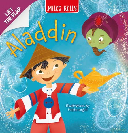 Aladdin: A fun-filled, illustrated lift-the-flap board book fairy tale, perfect for children and toddlers aged 1 to 4 - new for 2025 - Miles Kelly [KSIĄŻKA]
