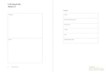 All About My Dog (and Me): Keepsake and Memory Journal with Prompts - for Dog Owners to Capture Special Memories - Garry Jenkins [KSIĄŻKA]