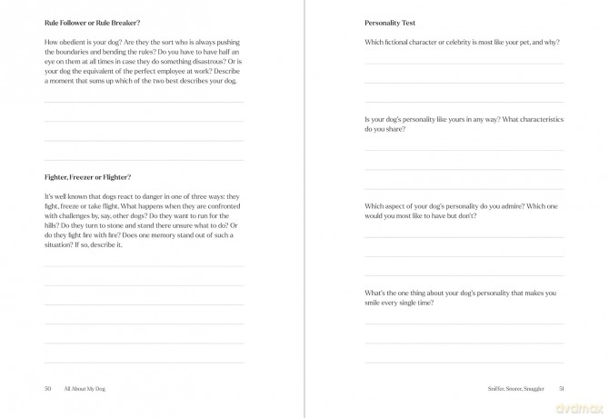All About My Dog (and Me): Keepsake and Memory Journal with Prompts - for Dog Owners to Capture Special Memories - Garry Jenkins [KSIĄŻKA]