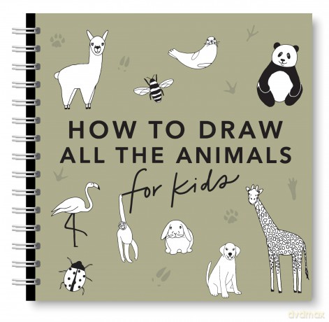 All the Animals: How to Draw Books for Kids with Dogs, Cats, Lions, Dolphins, and More (How to Draw for Kids Series) - Alli Koch [KSIĄŻKA]