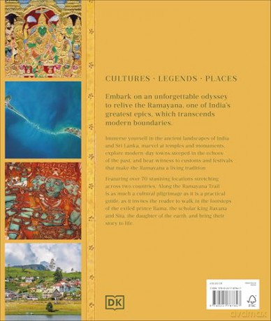 Along The Ramayana Trail: A Cultural Journey Across India and Sri Lanka - Dk [KSIĄŻKA]