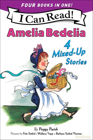 Amelia Bedelia 4 Mixed-Up Stories: A 4-in-1 Level 2 I Can Read Collection (I Can Read Level 2) - Peggy Parish [KSIĄŻKA]