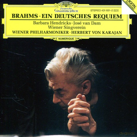 Wsv Wiener P Karajan: Brahms:Ein Deutsches Requiem [CD]
