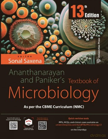 Ananthanarayan And Panikers Textbook Of Microbiology - Sonal Saxena [KSIĄŻKA]