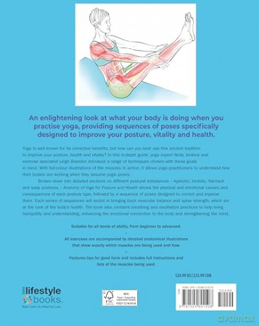 Anatomy of Yoga for Posture and Health (IMM Lifestyle Books) Improve Alignment, Build Core Strength, Relieve Back Pain, and Understand What Happens Inside Your Body During Key Yoga Poses - Nicky Jenkins [KSIĄŻKA]