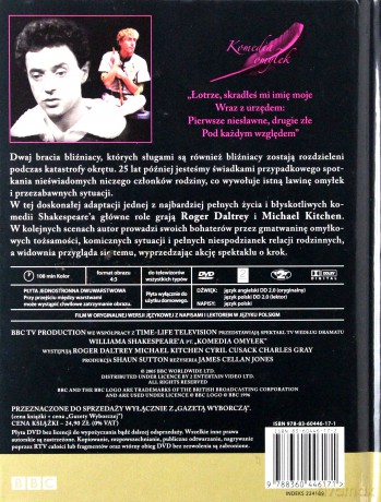 Szekspir (Sztuki Williama Szekspira) (booklet) Pakiet [21DVD] 