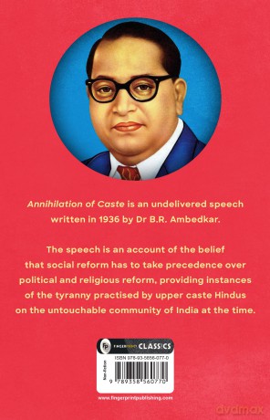 Annihilation of Caste (Fingerprint! Classics) - B.R. Ambedkar [KSIĄŻKA]
