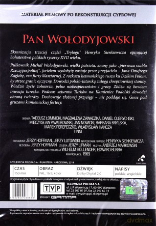 Trylogia - Pan Wołodyjowski [DVD]