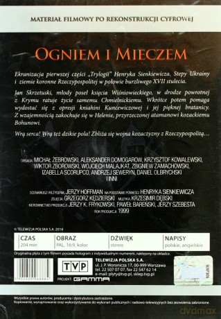 Trylogia - Ogniem i mieczem [DVD]