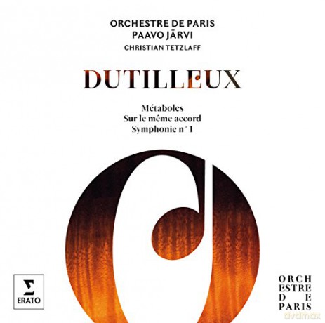 Orchestre De Paris / Paavo Jarvi / Christian Tetzlaff: Dutilleux: Symphonie No 1, Metaboles, Sur Le Meme Accord [CD]