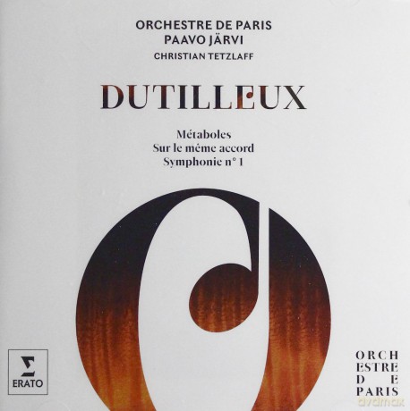 Orchestre De Paris / Paavo Jarvi / Christian Tetzlaff: Dutilleux: Symphonie No 1, Metaboles, Sur Le Meme Accord [CD]
